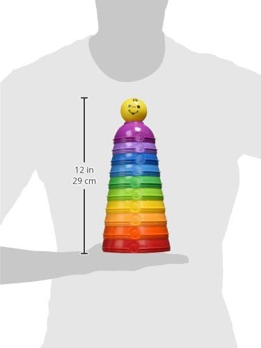 Fisher-Price - Błyszczące Podstawy: Kubeczki do Układania i Toczenia (W4472)