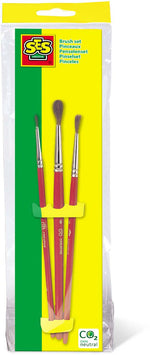Zestaw 3 pędzli