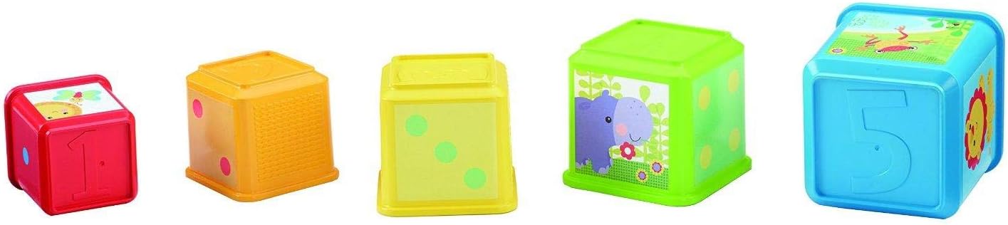 Fisher-Price - Układaj i Odkrywaj Klocki (CDC52)
