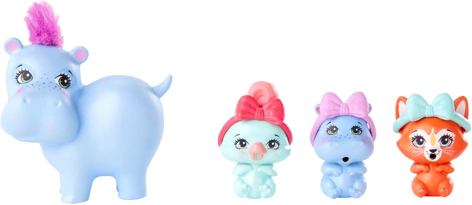 Mattel Enchantimals - Mały Hipopotam (HNW97)