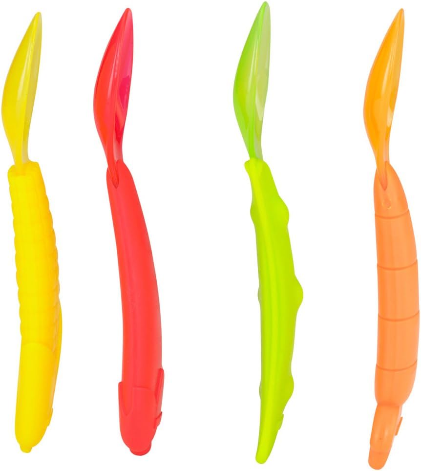 Fisher-Price - Łyżeczki z Miękkim Uchwyt (4 SZTUKI) (Y3508)