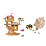 Sylvanian Families - Zestaw prezentowy Domek na drzewie przygoda - Wersja kempingowa