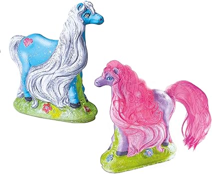 Ustvarjanje in slikanje - Konj z belo grivo