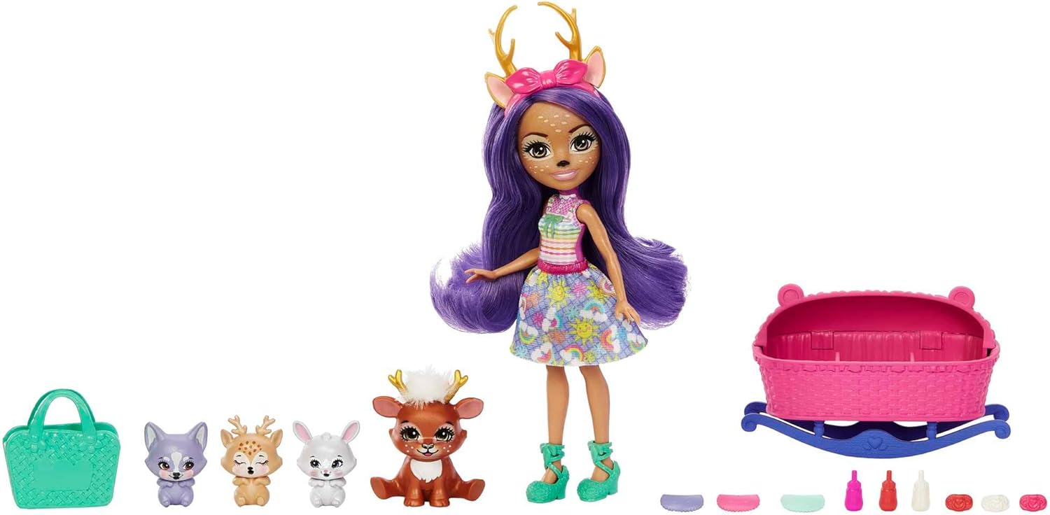 Mattel Enchantimals: Baby Best Friends - Danessa Deer & Sprint (HLK84)