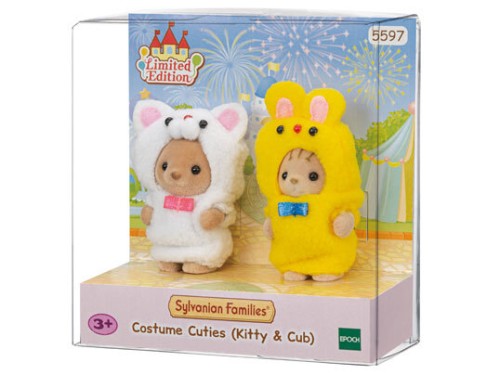 Sylvanian Families - Uroczy kot w kostiumie i szczeniaczek
