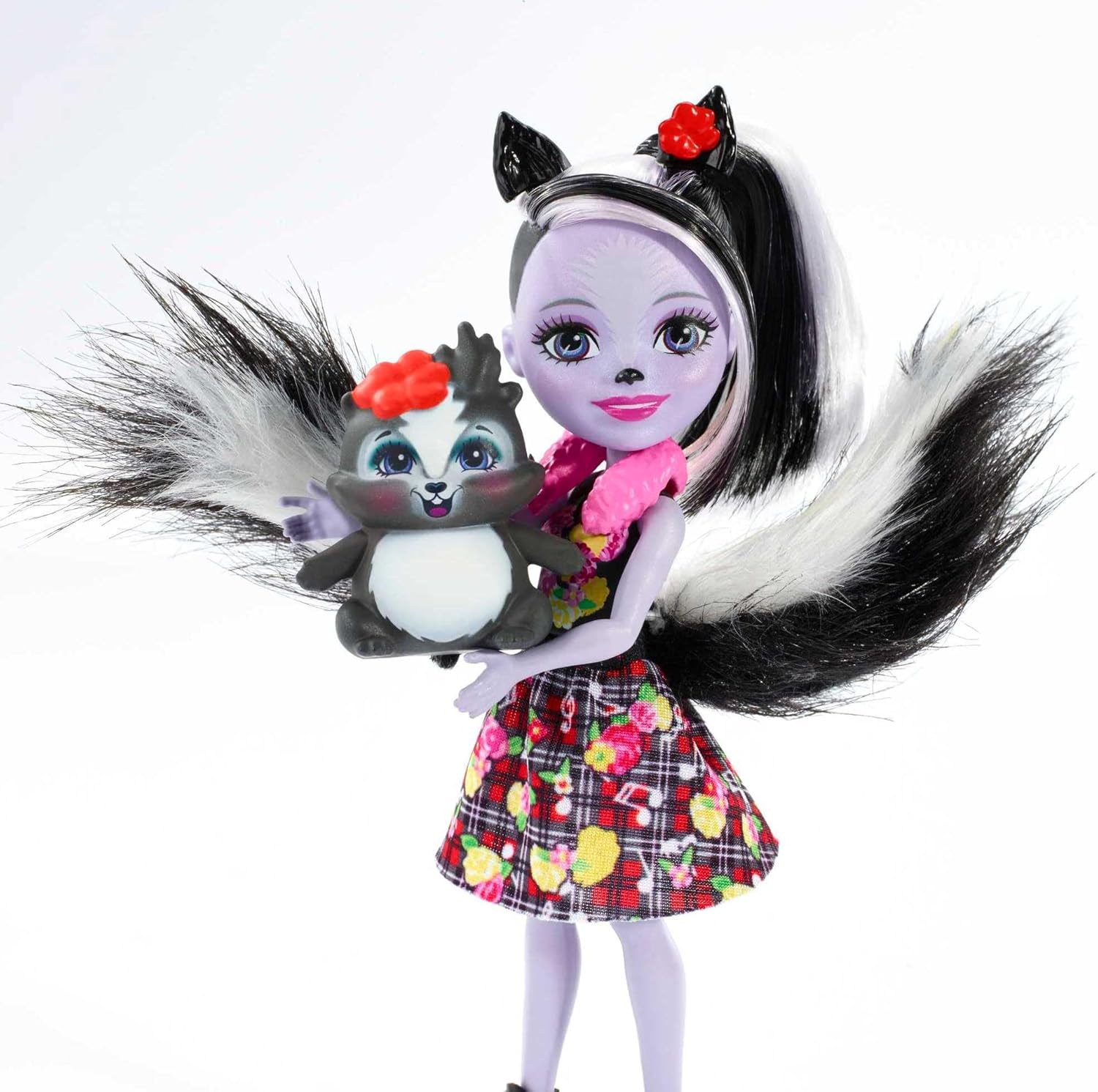 Mattel Enchantimals Mini lalka - Sage Skunk & Caper (FXM72)