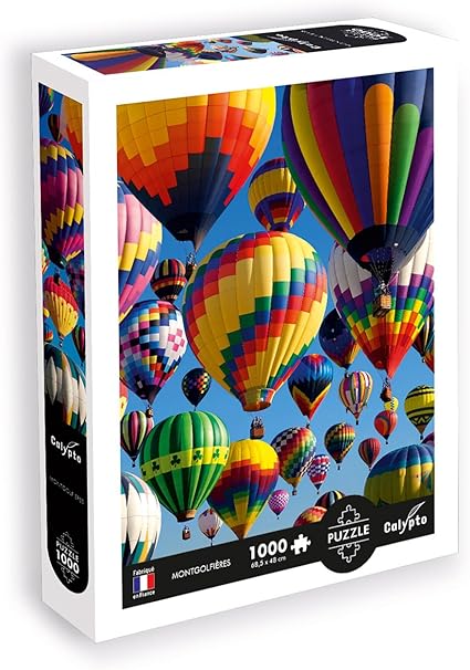 Puzzle 1000 sztuk Paysage - Montgolfieres