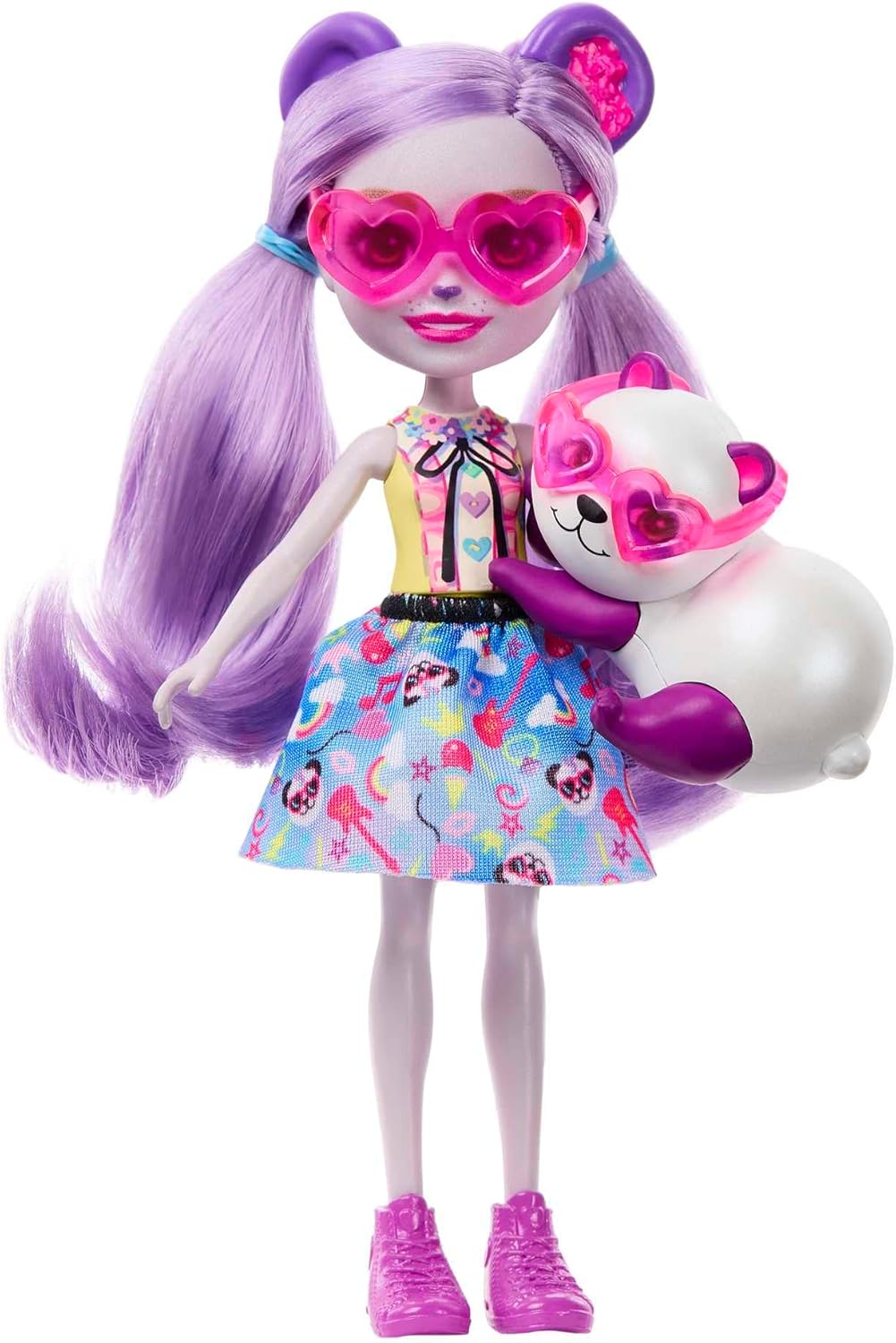 Mattel Enchantimals: Glamour party - Lalka Pemma Panda & Clamber (HNT58)