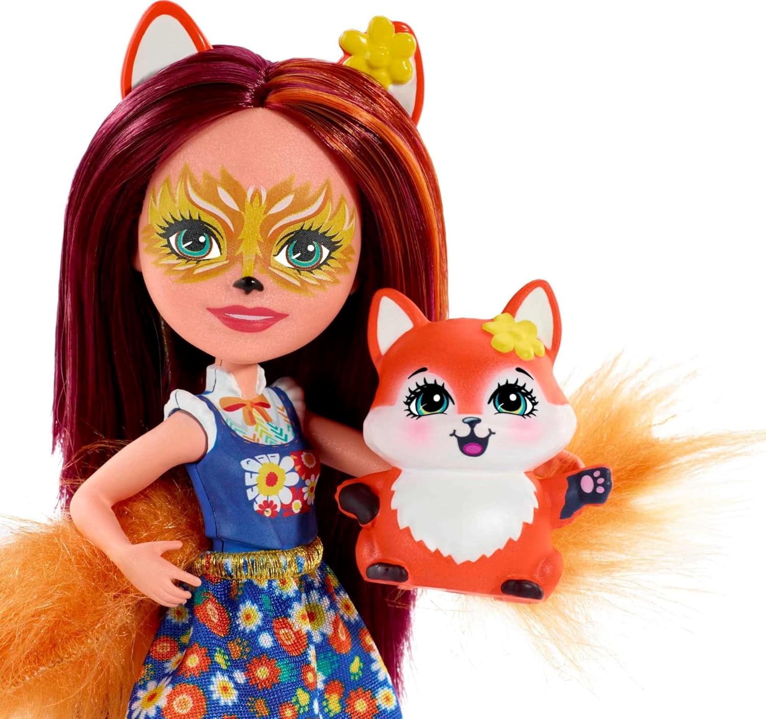 Mattel Enchantimals Mini lalka - Felicity Fox & Flick (FXM71)