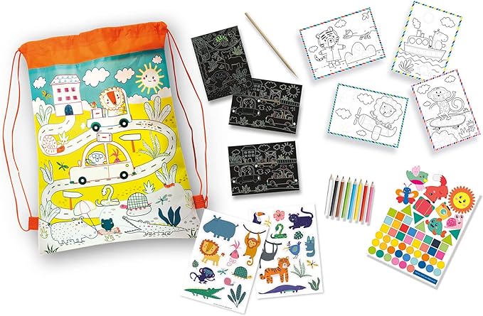 Torba za potovanje z dejavnostmi