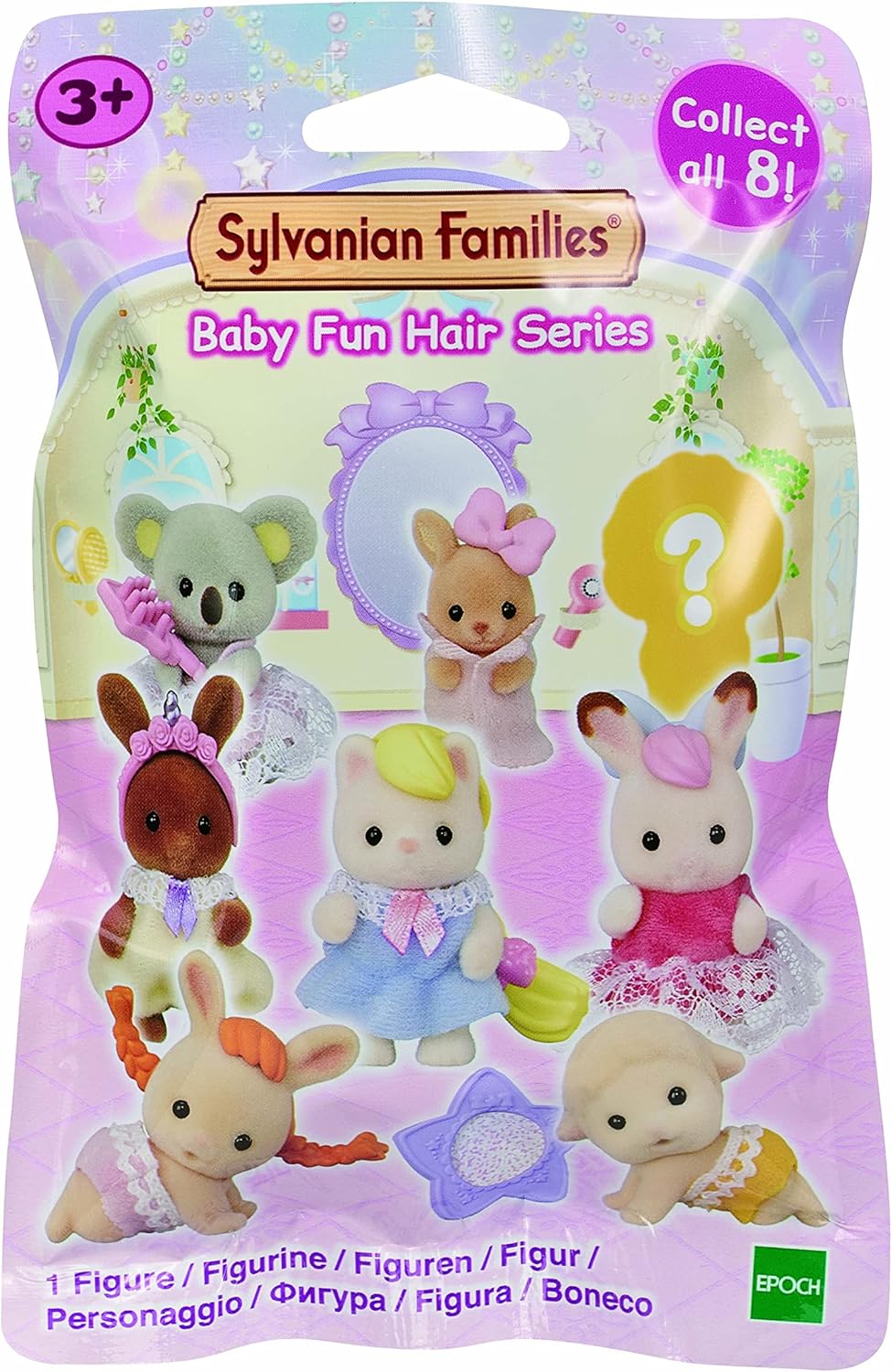 Sylvanian Families – Seria Baby Fun Hair 5657, losowa