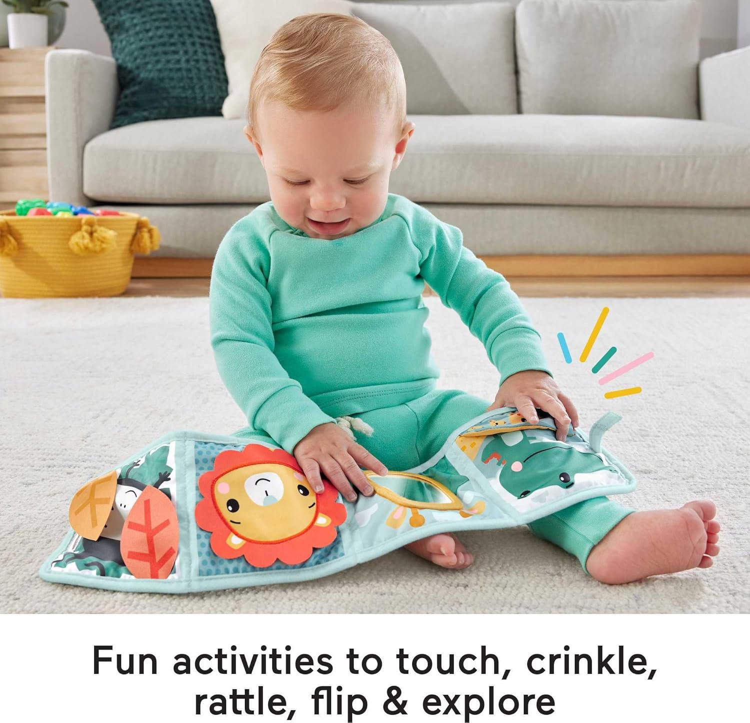 Fisher-Price - Składana książka (HML63)