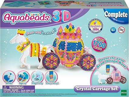 Aquabeads 3D Kristalni Kočija Set