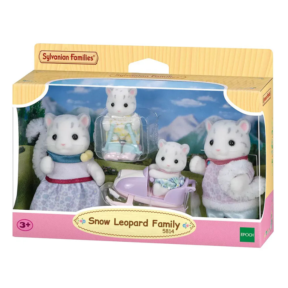Sylvanian Families – Rodzina lamparta śnieżnego 5814