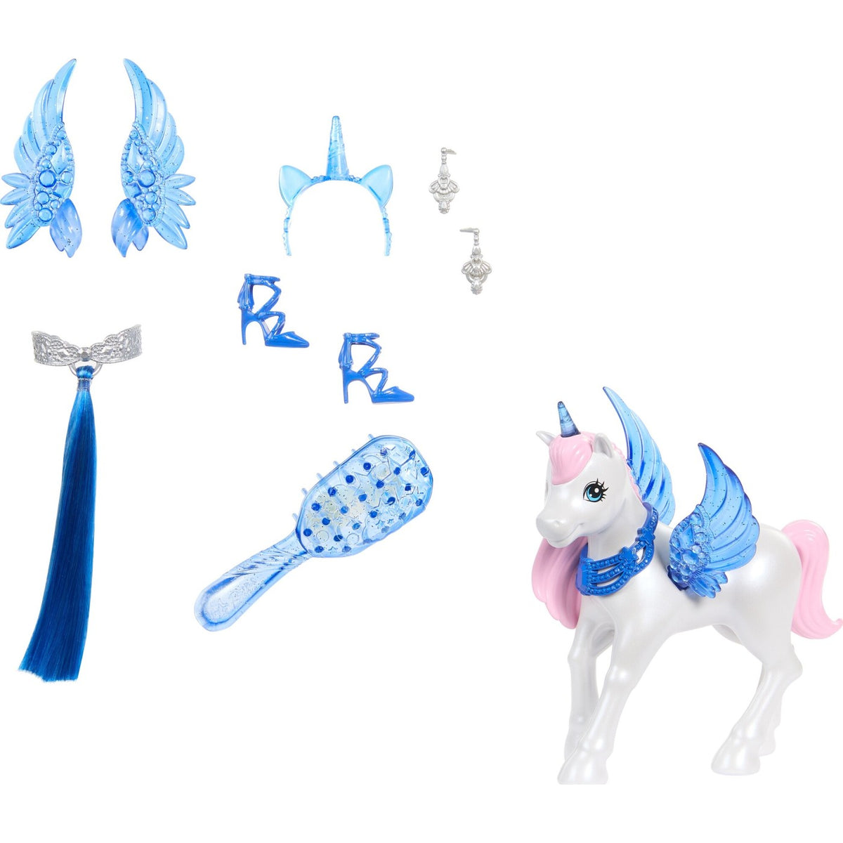 Mattel Barbie: 65 Navdihujočih Zgodb - Lutka in samorog A Touch of Magic (HRR16)