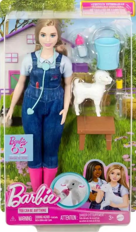 Mattel Barbie - Veterinarka za kmetijske živali (HRG42)