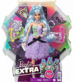 Mattel Barbie Extra - Lutka s modrimi lasmi in dodatki (GYJ69)