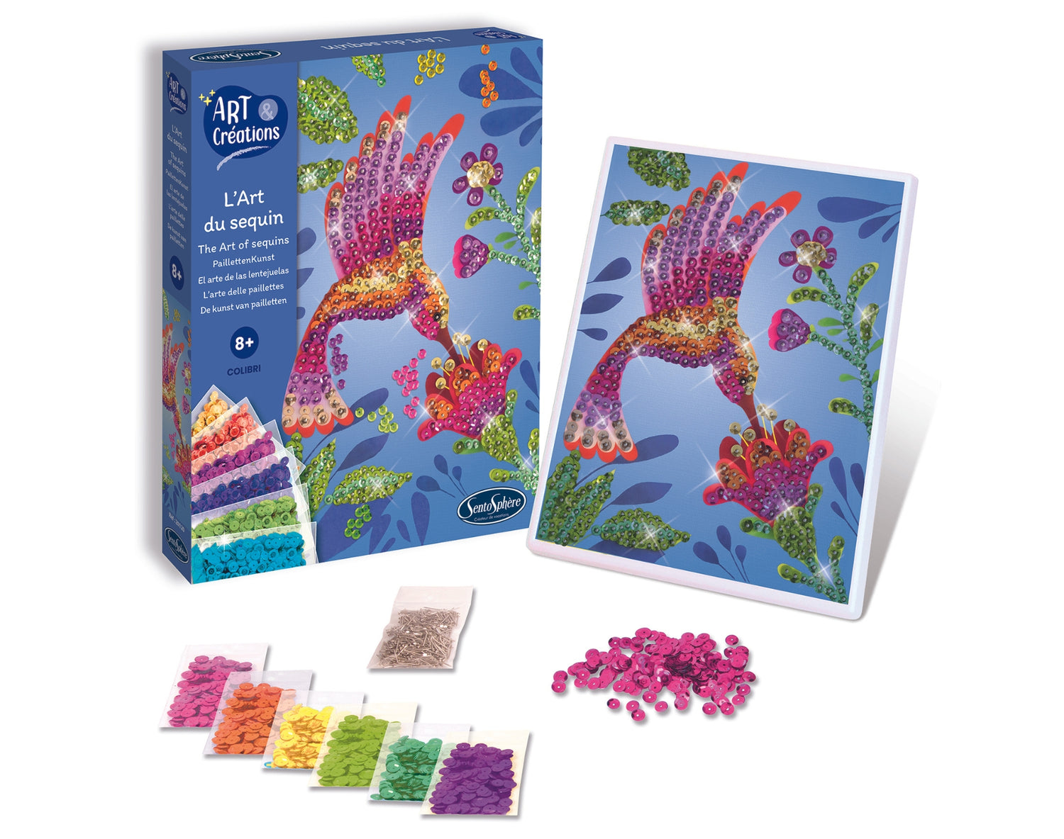 Art & Creations L'art Du Sequin - Kolibri
