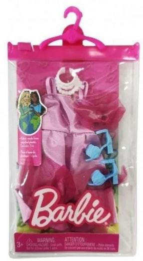 Mattel Barbie - Fioletowa sukienka (HJT20)