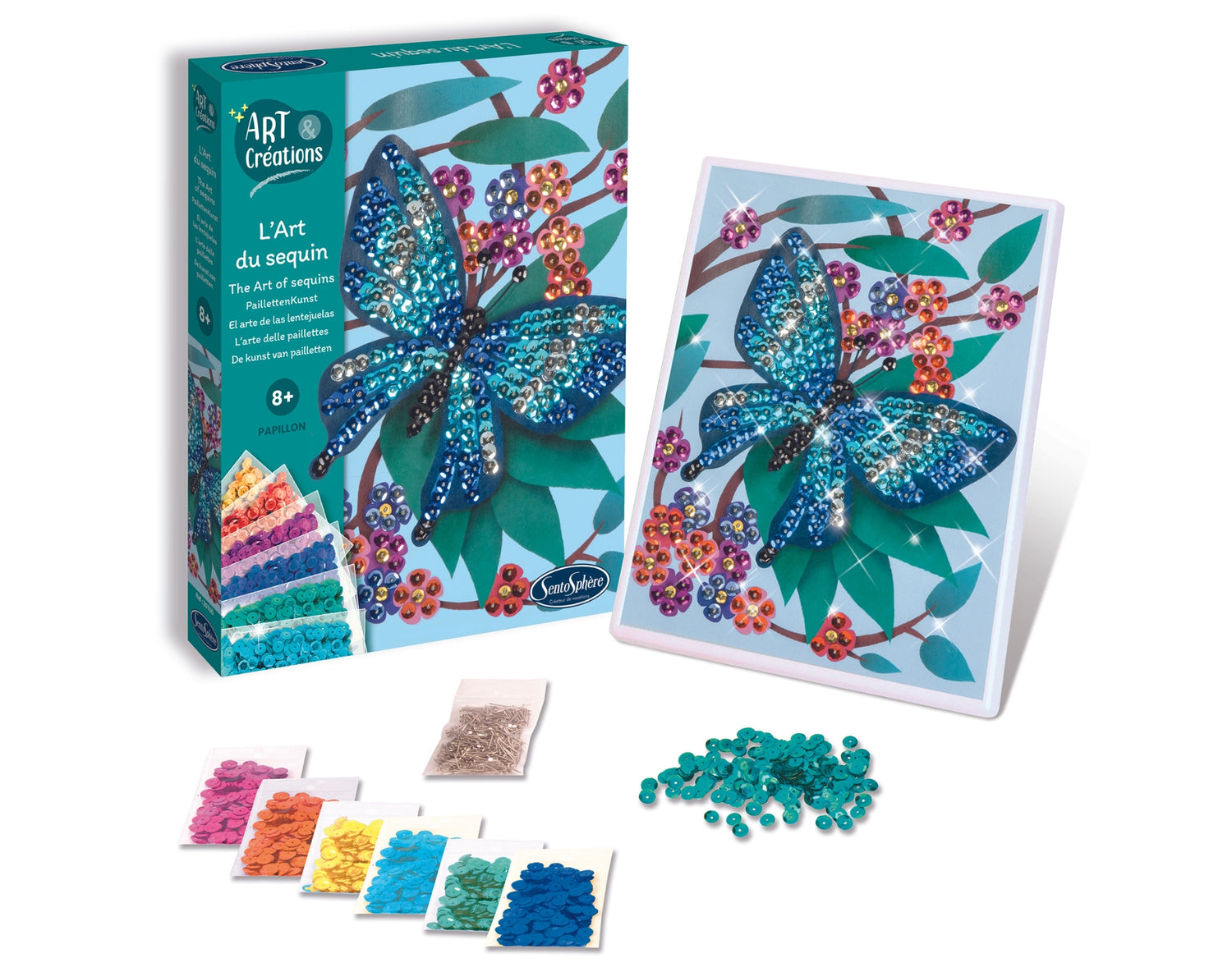 Art & Creations L'art Du Sequin - Motyl