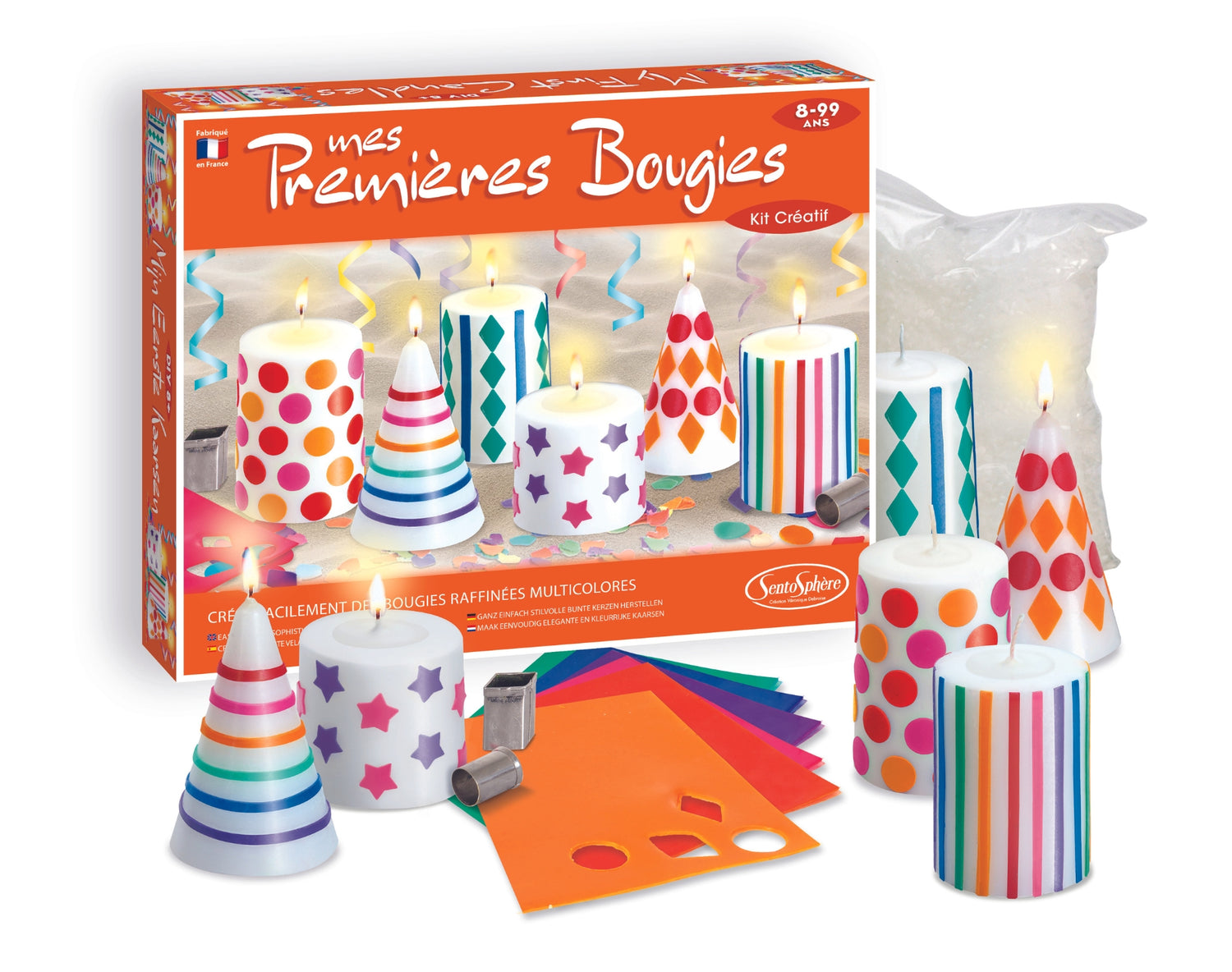 Zestaw do samodzielnego wykonania świec