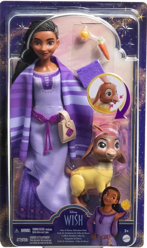 Mattel Disney: Wish Asha of Rosas - Pustolovski komplet (HPX25)