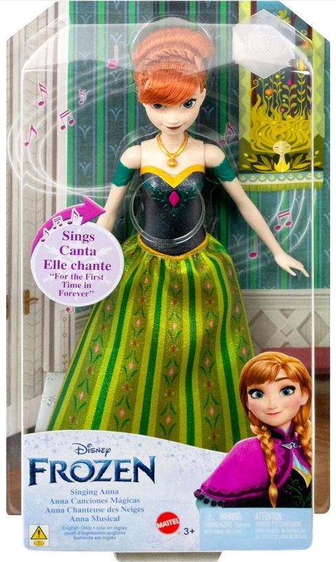 Mattel Disney Frozen - Anna (v angleščini) (HLW56)