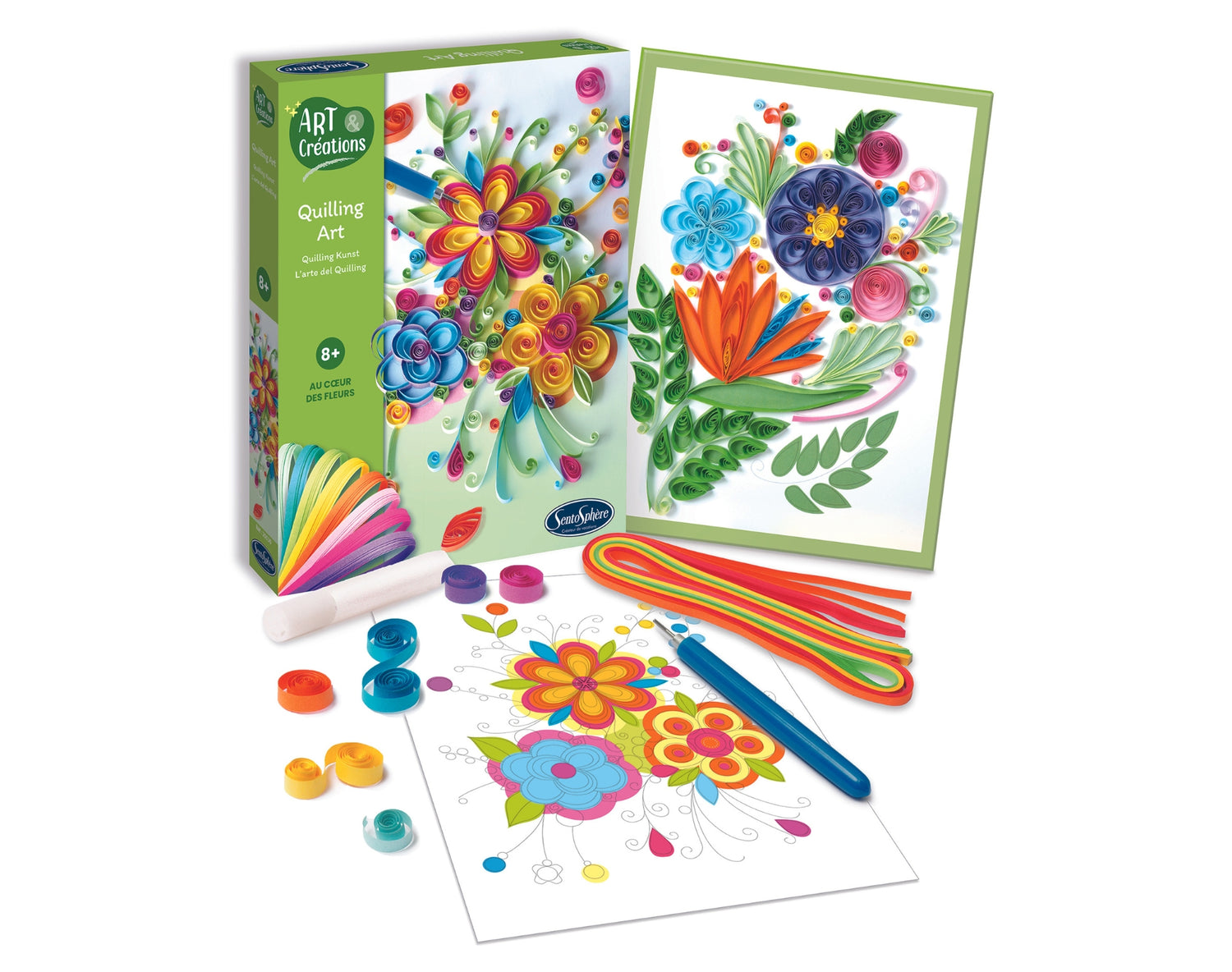 Art & Creations Quilling Art - W sercu kwiatu