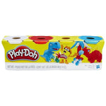 Hasbro Play-Doh - Klasyczny zestaw kolorowych tubek (opakowanie 4 sztuki) (B6508)
