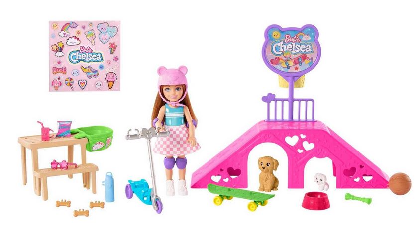 Mattel Barbie - Skate park Chelsea (HJY35)