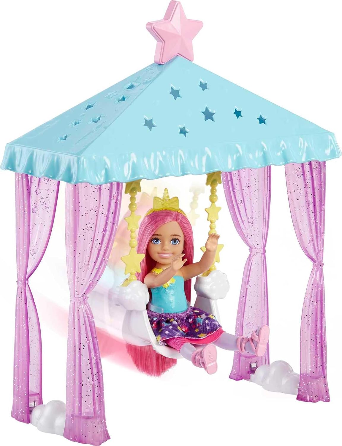 Mattel Barbie - Lalka z bajkowym zestawem (HLC27)