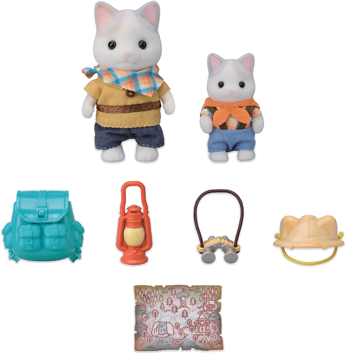 Sylvanian Families - Ekscytujący zestaw badawczy - Brat i niemowlę Latte Cat 5763