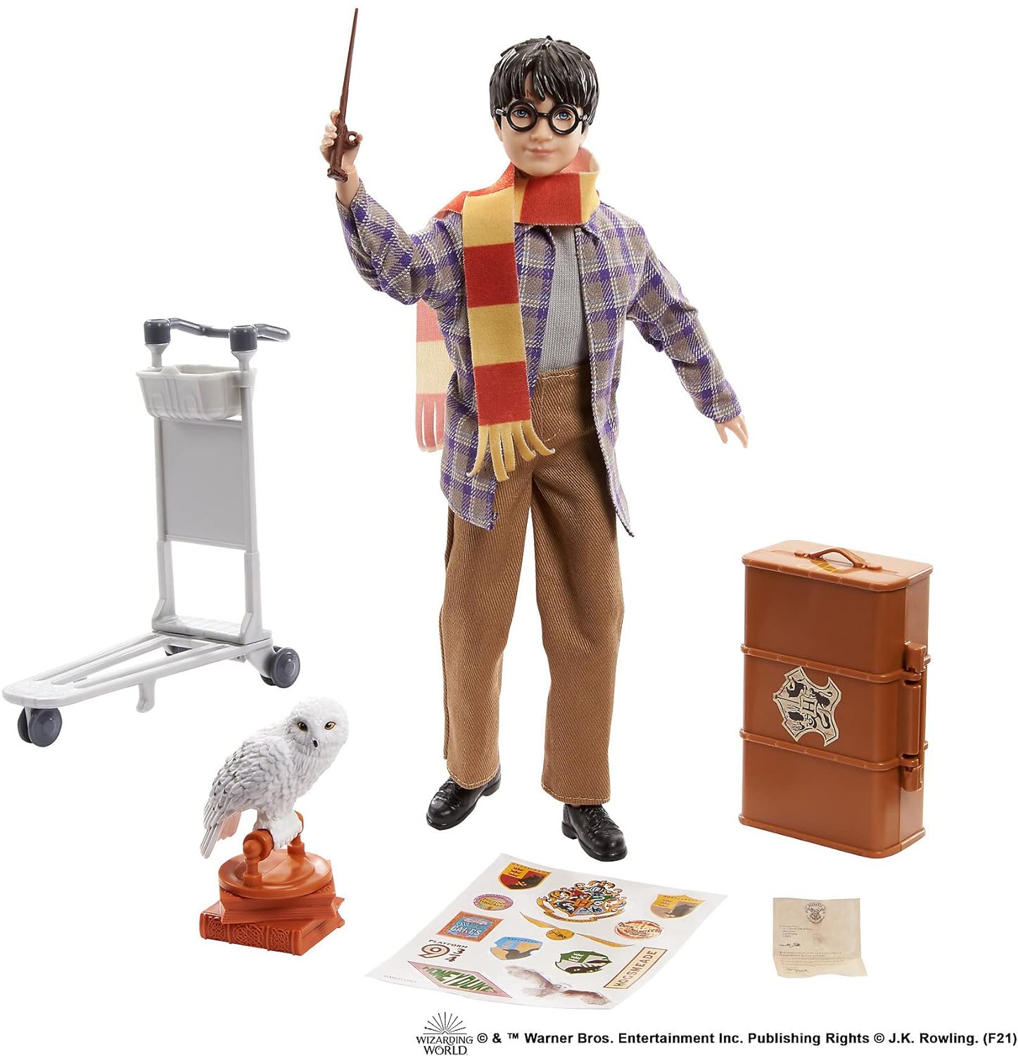 Harry Potter - Zestaw do zabawy z Harrym Potterem i Hedwig