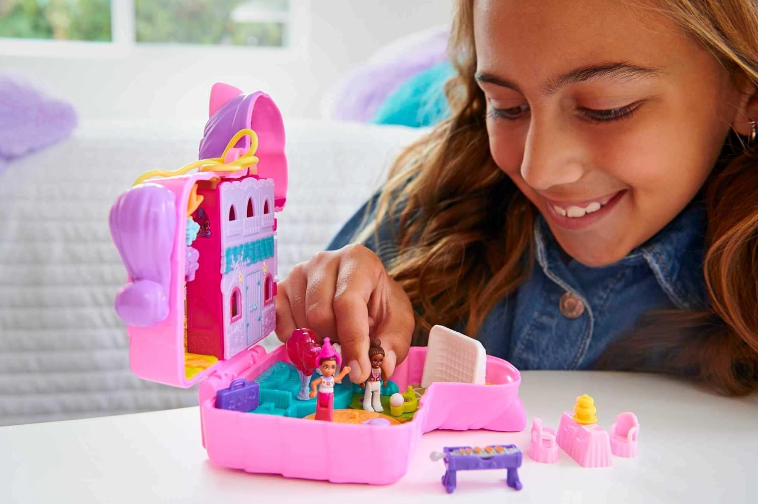 Mattel Polly Pocket - Kompaktowy zestaw do piniaty (HKV32)