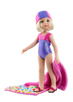 Lalka Las Amigas Claudia pływaczka 32cm