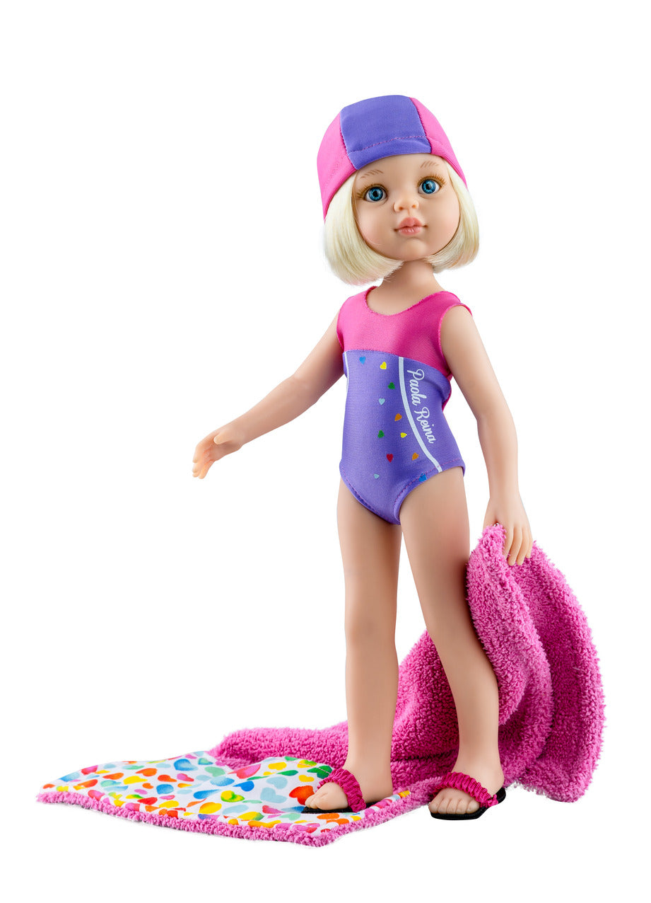 Lalka Las Amigas Claudia pływaczka 32cm
