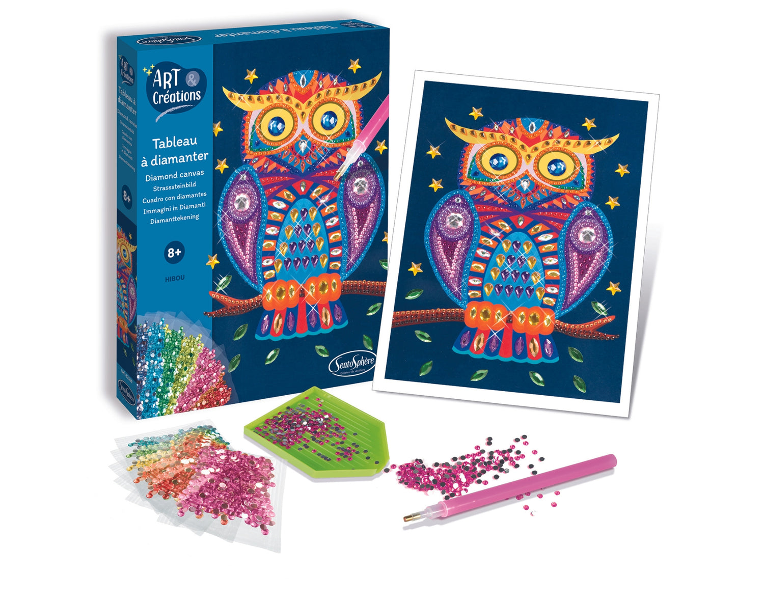 Art & Creations Tableau A Diamanter - Sowa