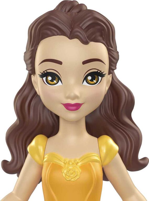 Mattel Disney Princess - Mała laleczka Belle (9cm) (HLW78)