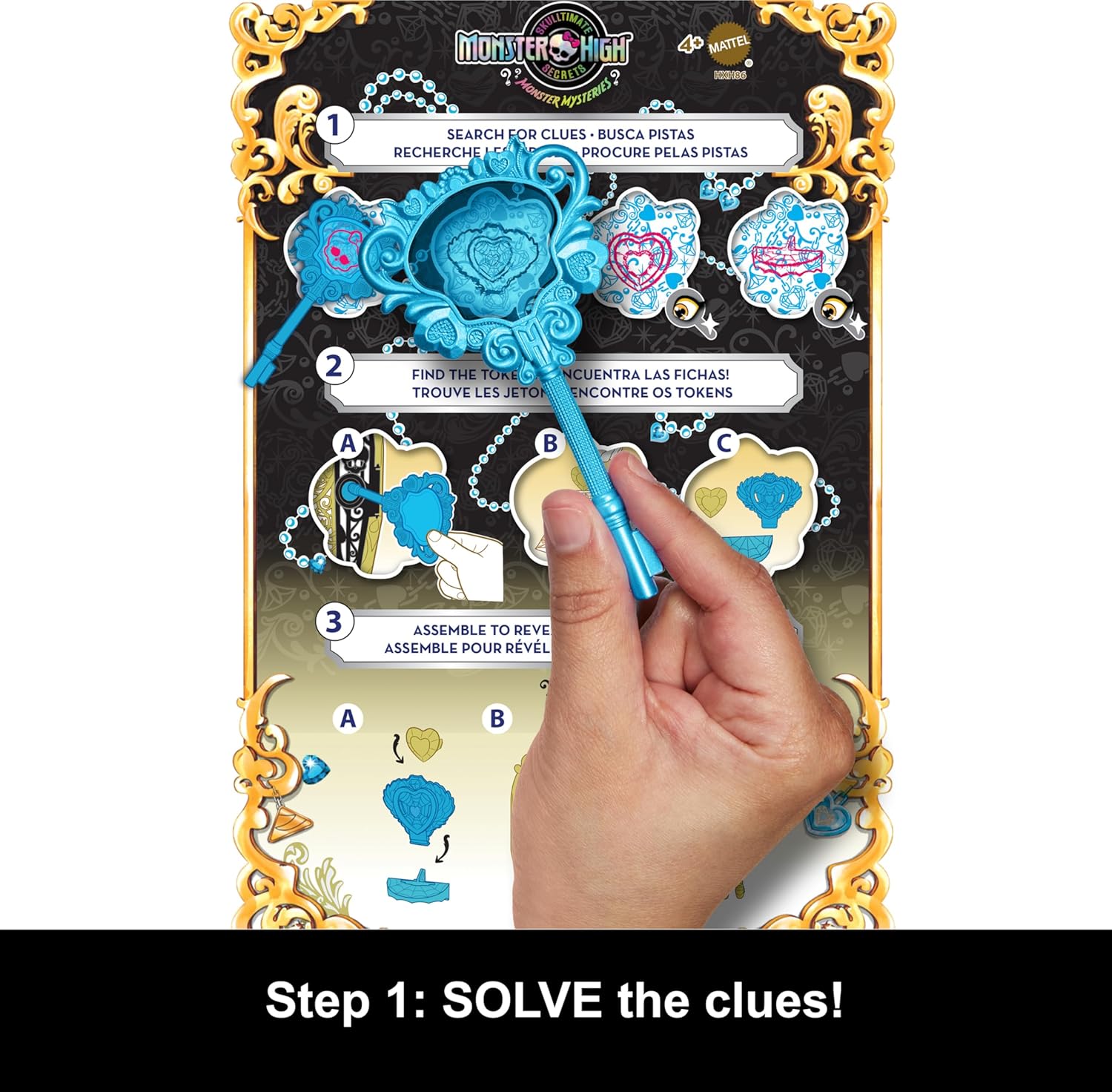 Mattel Monster High: Skulltimate Secrets Monster Mysteries - Lalka Cleo DeNile (HXH86)