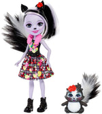 Mattel Enchantimals Mini lalka - Sage Skunk & Caper (FXM72)