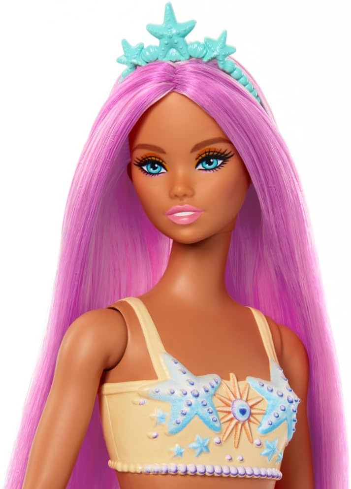 Mattel Barbie Dreamtopia: Różowa syrenka (HRR05)