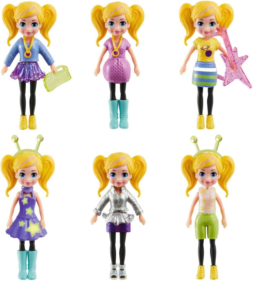 Mattel Polly Pocket - Modny zestaw syrenka Seashine (HKV96)
