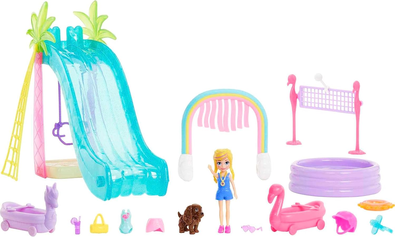 Mattel Polly Pocket - Sončni park zabav (HDW63)