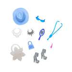 Mattel Barbie: Zestaw akcesoriów - Zimowy glamour (HWV75)