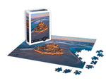 Puzzle 1000 sztuk - Krajobraz - Mont Saint-Michel - Normandia