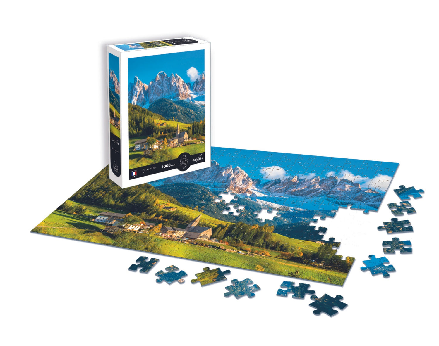 Puzzle 1000 sztuk - Dolomity - Włochy