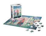 Puzzle 1000 sztuk - Wejście do portu La Rochelle - Paul Signac