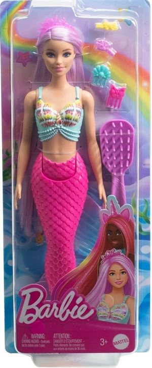 Mattel Barbie - Morska deklica z dolgimi lasmi (HRR00)