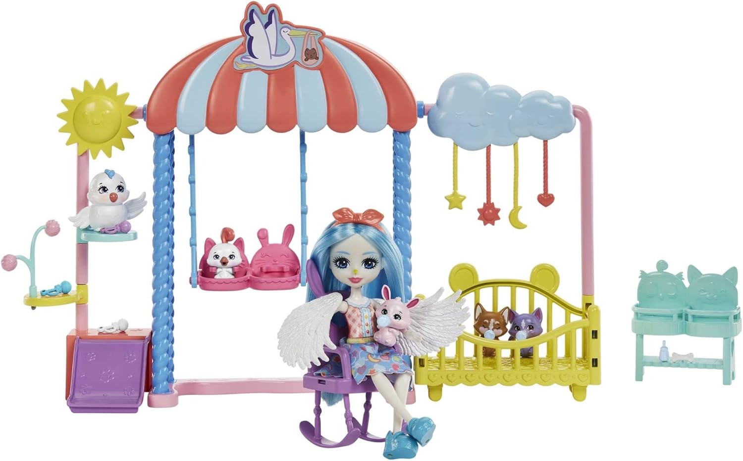 Mattel Enchantimals Baby Best Friends - Przedszkole prezentowe (HLH23)