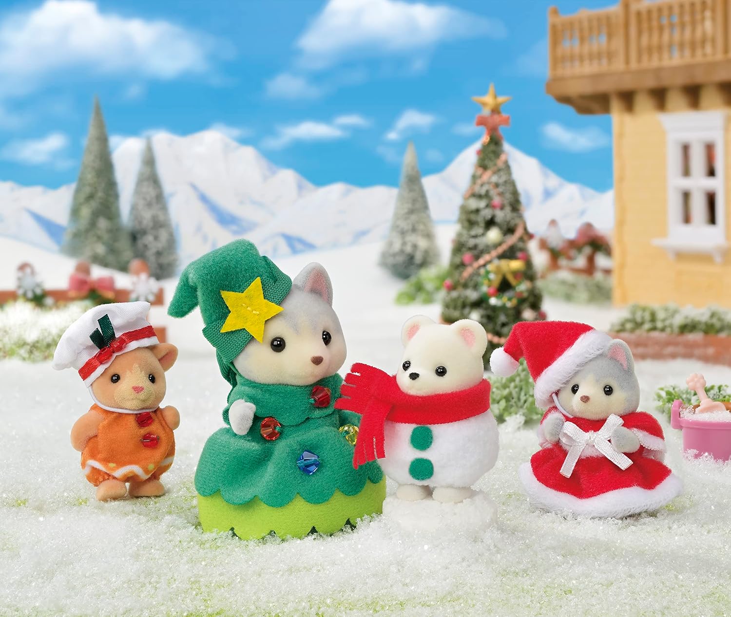Sylvanian Families - Wesołe świąteczne przyjaciele 5710